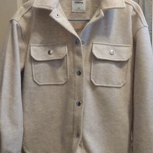 Sonoma Women's Beige Utility Jacket